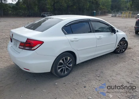 2015 Honda Civic Ex из США, поврежденный, VIN 19XFB2F89FE003217